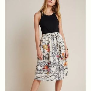 Anthropologie midi skirt 🌺🌼🌻